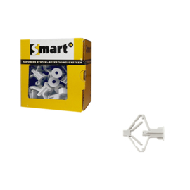 Nylon hollewandplug met schroef   8x40mm  25 stuks