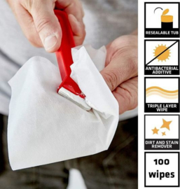 Wonder Wipes schoonmaakdoekjes 100st.