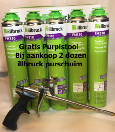 Gratis illbruck purpistool bij 24 bussen illbruck FM310