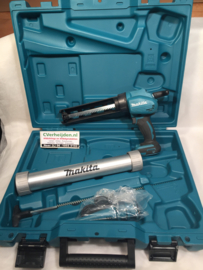 Accu kitspuit Makita 18 V Kokers en worsten body