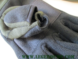 Outdoor fleece SMS Glove Jagers handschoen zwart groen