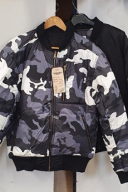 MA1 Bomberjack  reversible  black / camo