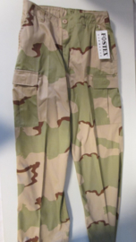 Broek bdu  Camouflage zandkleur