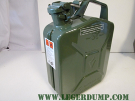 Jerrycan metaal inhoud 5 liter