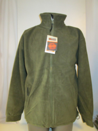 Fleece jacket olive