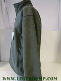 Greenlands fleece jas groen, wind en waterproof