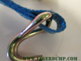 Spanband blauw  2,5 cm breed