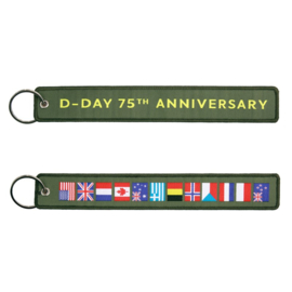 Sleutelhanger D - Day 75th annivarsary
