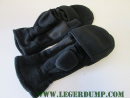 Outdoor fleece SMS Glove Jagers handschoen zwart