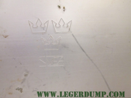 Aluminium kist met luchtgaten 63x17x40 cm