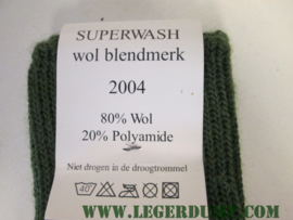 Legersokken groen
