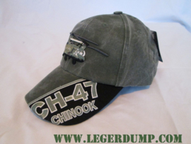 Baseball cap  groen CH 47 Chinook stone