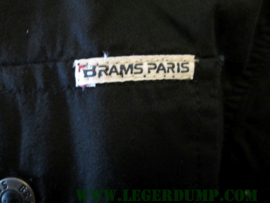 Spijkerblouse kleur zwart Bram's Paris
