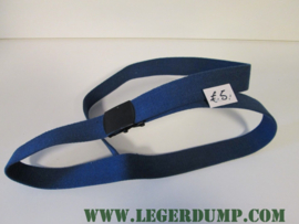 Riem tropenkoppel kleur blauw