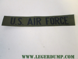 Opnaai embleem "US AIRFORCE"
