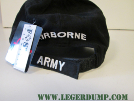 Baseball cap zwart Army Airborne