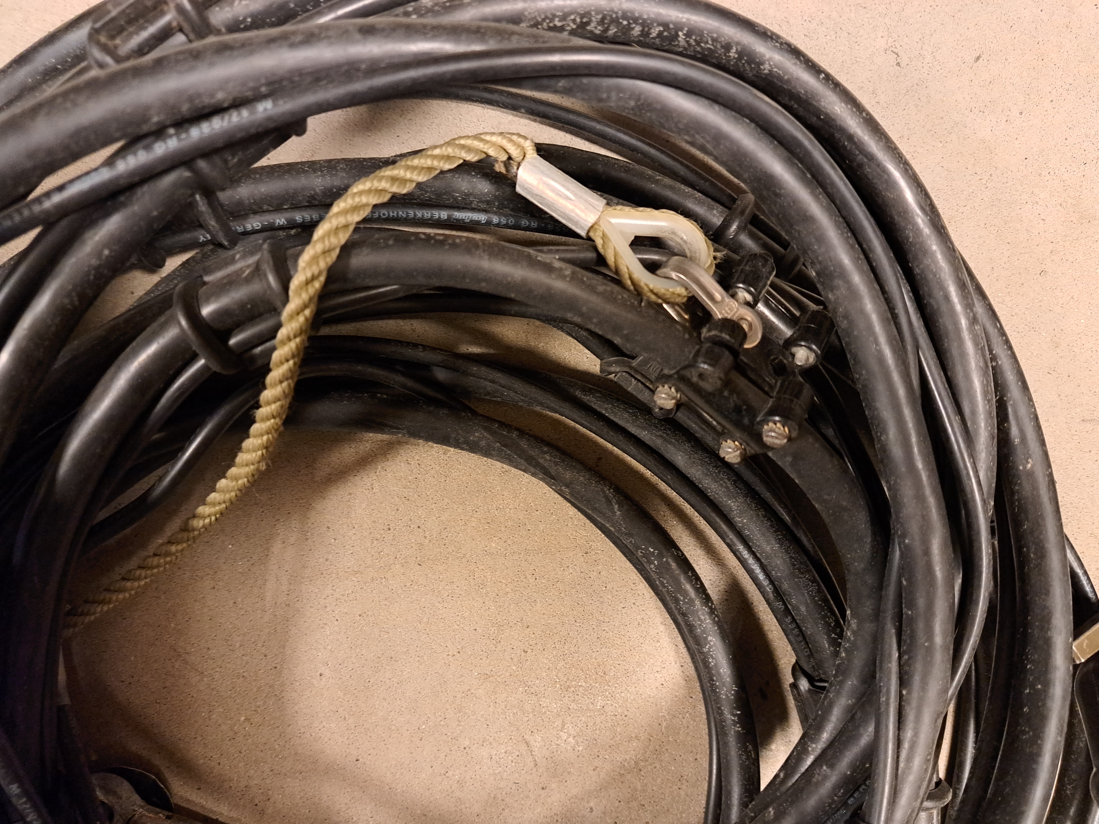 2 x Kabel in tas voor sem 25/35
