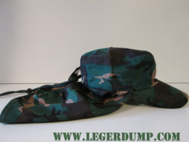 Fieldcap met nekbescherming camouflage