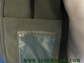 Greenlands fleece jas groen, wind en waterproof