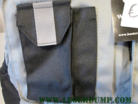 Bodywarmer grijs /zwart met binnenzak