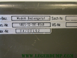 Modem bedienapparaat 75715-50111