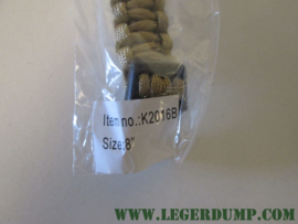 Touw Paracord Khaki (lengte 8 inch)