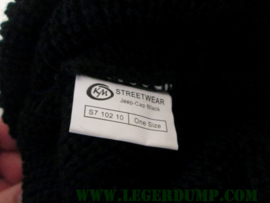 Jeepcap onesize zwart 100% acryl