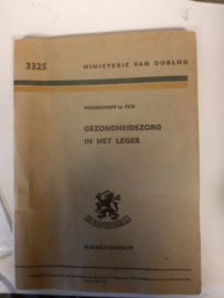 3325 gezondheidszorg in het leger