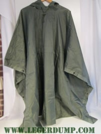 Poncho ripstop groen 150 x 220 cm