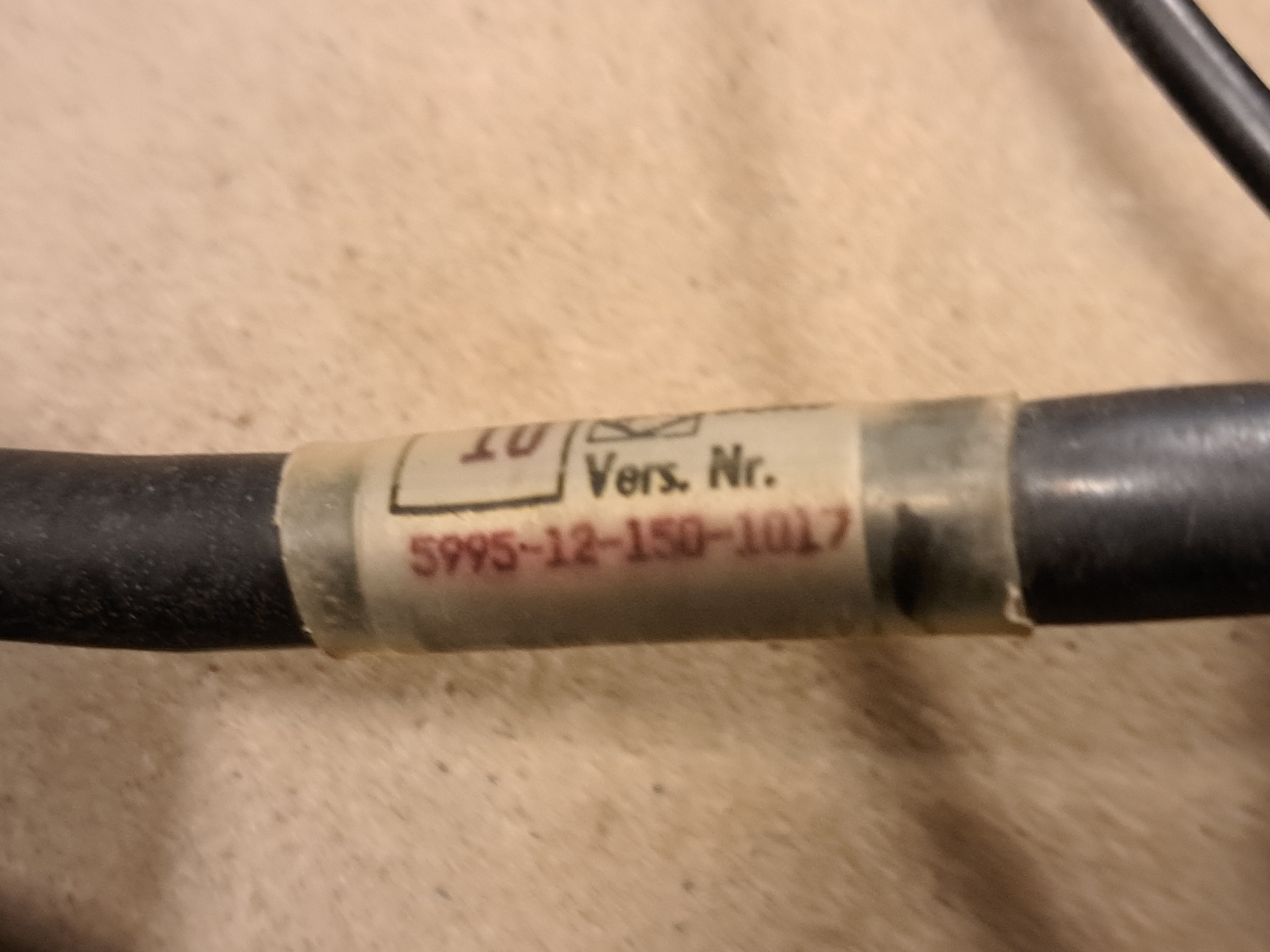 2 x Kabel in tas voor sem 25/35