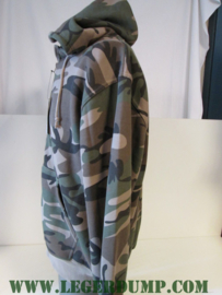 Hoodie met rits Woodland