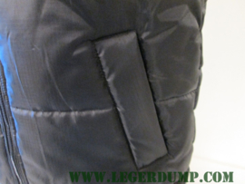 Bodywarmer zwart met fleece voering (kan ook binnenstebuiten)