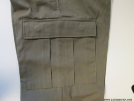 Broek BDU donkergroen 100% katoen