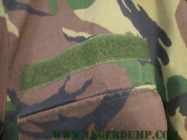 Blouse korte mouw camouflage