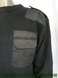 Commando trui zwart