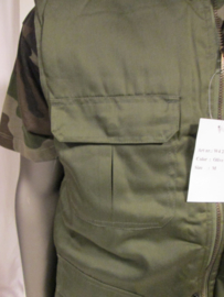 Bodywarmer groen met binnenzak