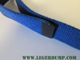 Riem tropenkoppel kleur blauw