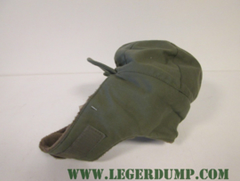 Bontmuts groen met oorflappen