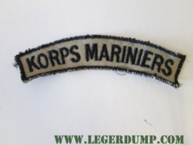 Opnaai embleem Korps Mariniers