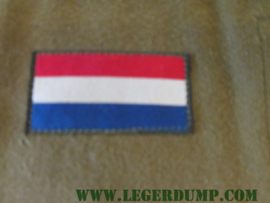 Armlet schouderband groen met NL vlag