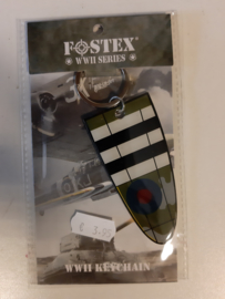 Sleutelhanger spitfire wing metal