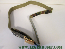 Riem camouflage tropenkoppel met goudkleurige gesp