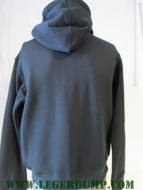 Hoodie met rits kleur zwart