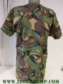 T-shirt camouflage met Mariniers opdruk