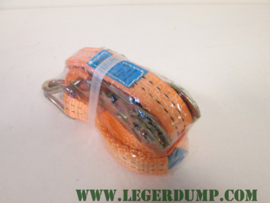 Spanband klein model kleur oranje  2,5 cm breed