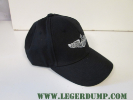 Baseball cap senior Pilot zwart