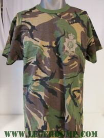 T-shirt camouflage met Mariniers opdruk