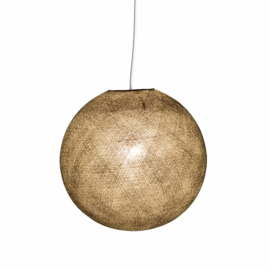 Mosgroene ronde hanglamp