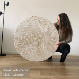 Wanddecoratie 3D | Flow rond