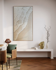 Wanddecoratie 3D | Beach panorama